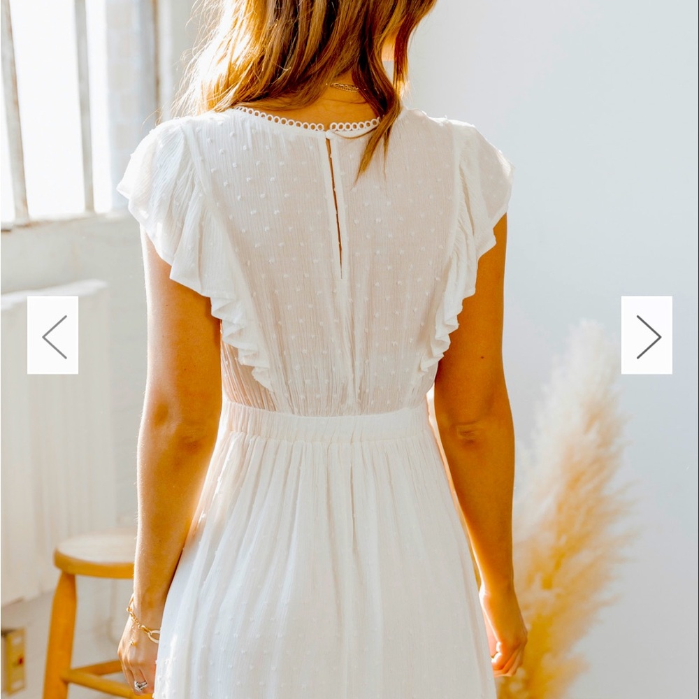White summer dress